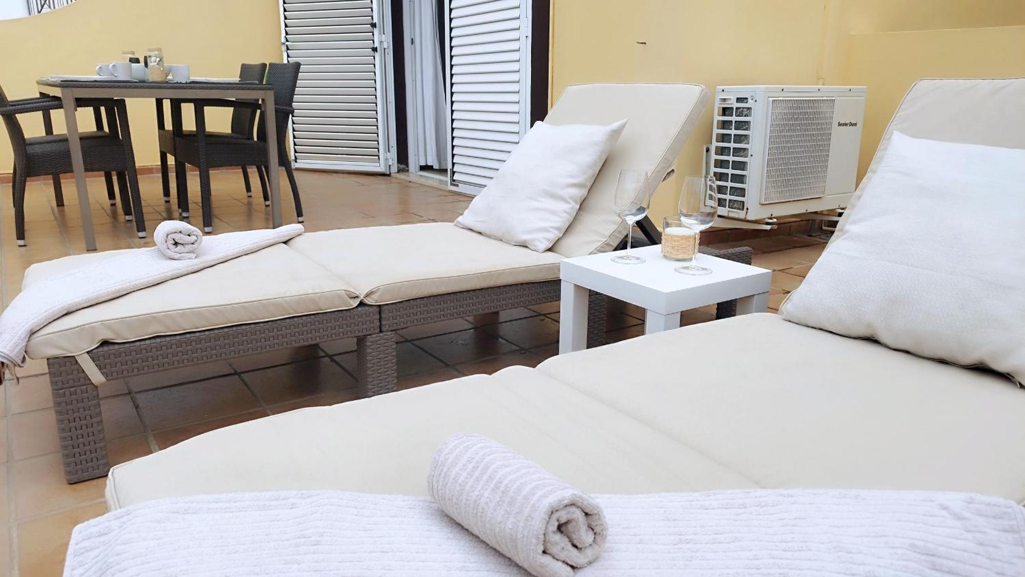 Charming & Sunny Apartment With Ocean View Costa Adeje  Kültér fotó